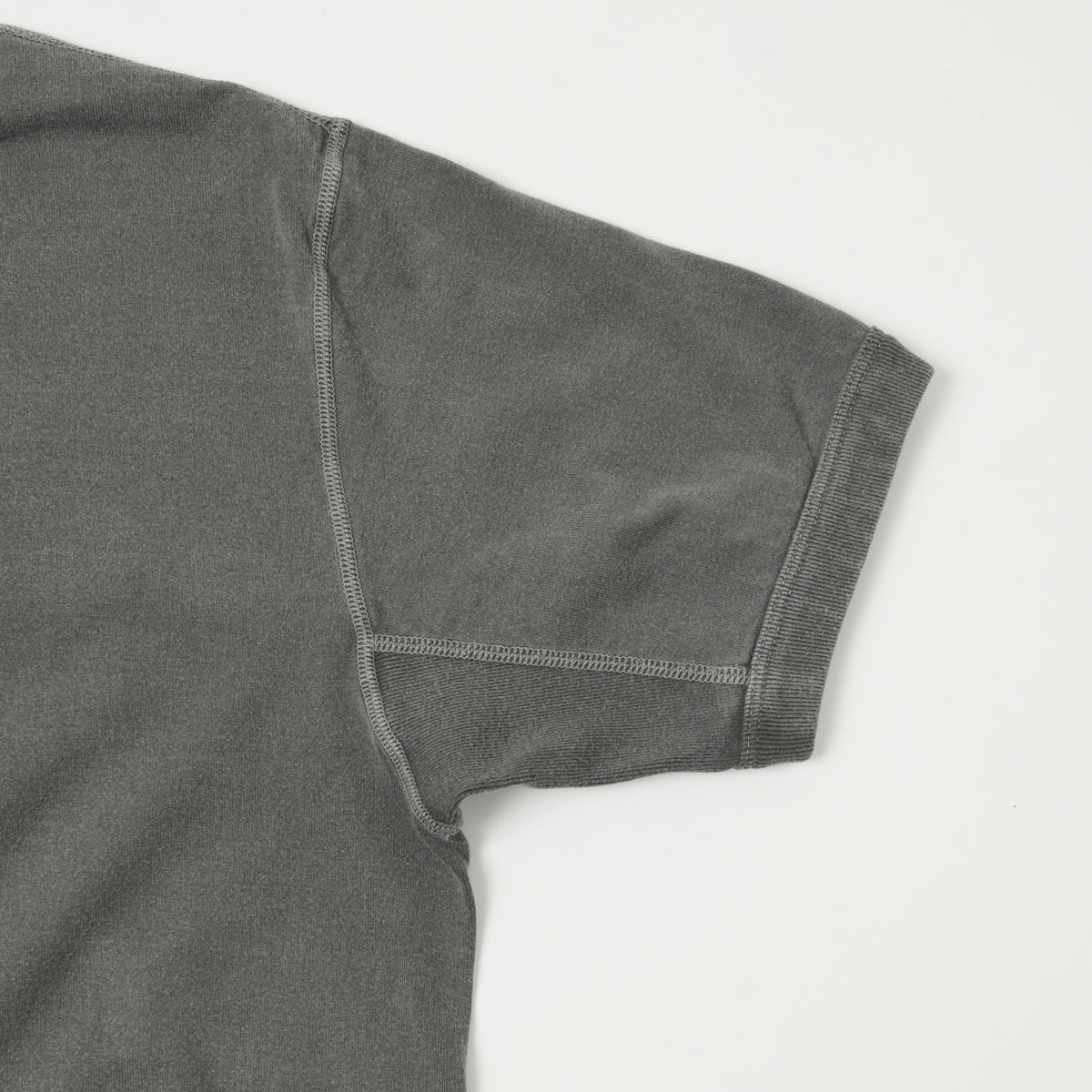 FULLCOUNT 5222 Flat Seam Heavyweight T-Shirt - Faded Black