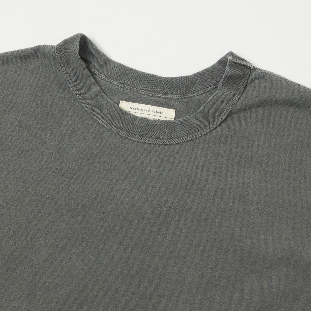 FULLCOUNT 5222 Flat Seam Heavyweight T-Shirt - Faded Black