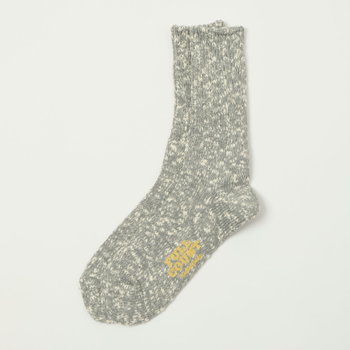 FULLCOUNT 6110 Slub Sock - Heather Grey