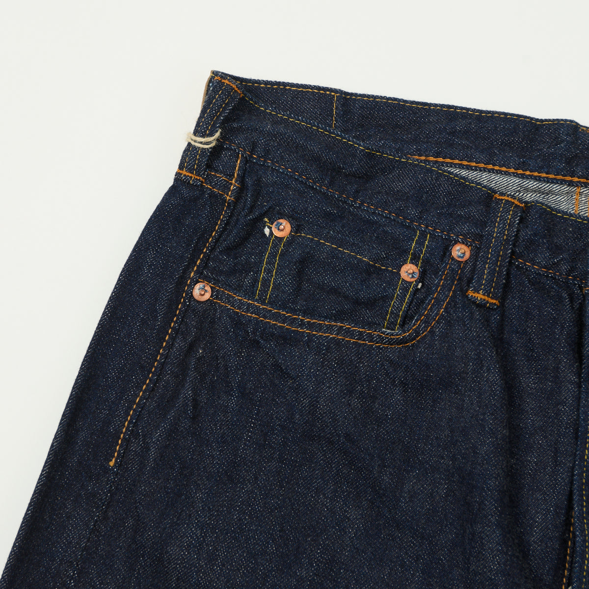 FULLCOUNT 1108SS 'Super Smooth' 11.5oz Regular Straight Jean - One Wash