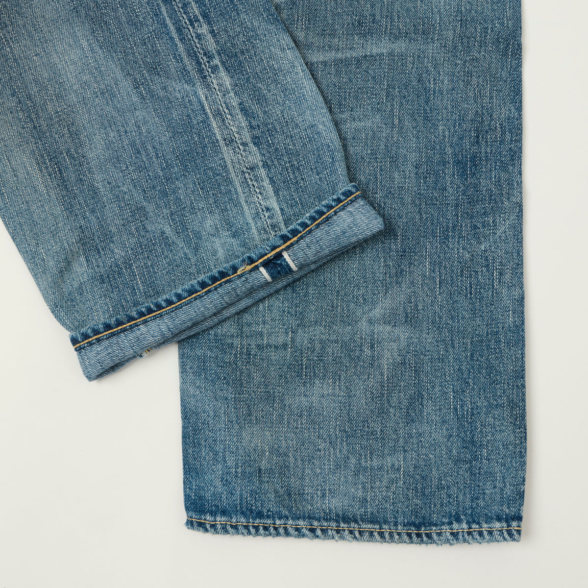 FULLCOUNT S0105SS 11.5oz WWII Model Wide Straight Jean - 'Master of Reality' Wash