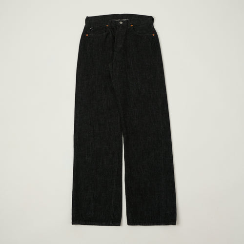 FULLCOUNT S0105 11.5oz WWII Model Wide Straight Jean - Black