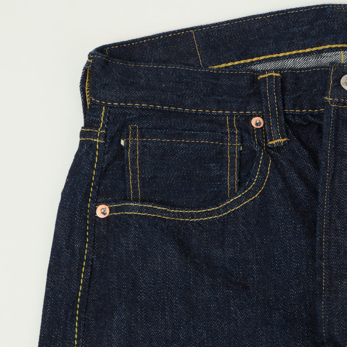 FULLCOUNT S0105 11.5oz WWII Model Wide Straight Jean - One Wash