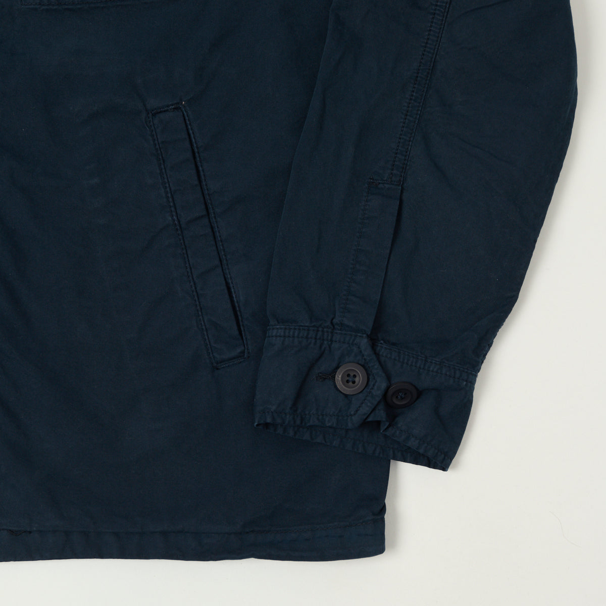 Hartford 'Jonah' Military Worker Jacket - Blue
