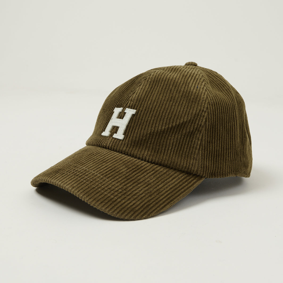 Hartford 'H' Corduroy Baseball Cap - Bronze