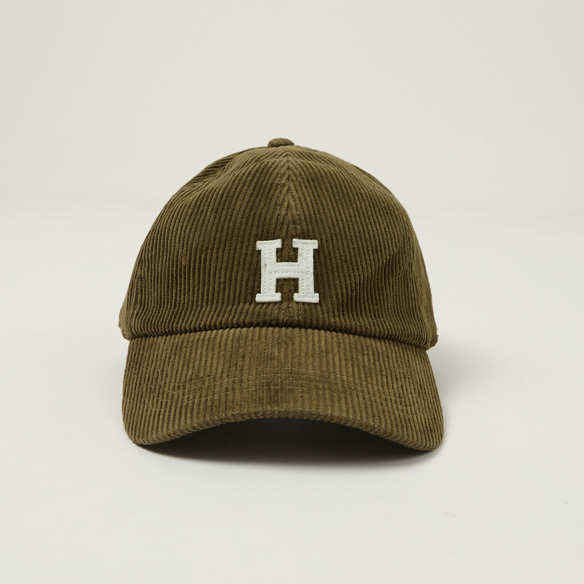 Hartford 'H' Corduroy Baseball Cap - Bronze