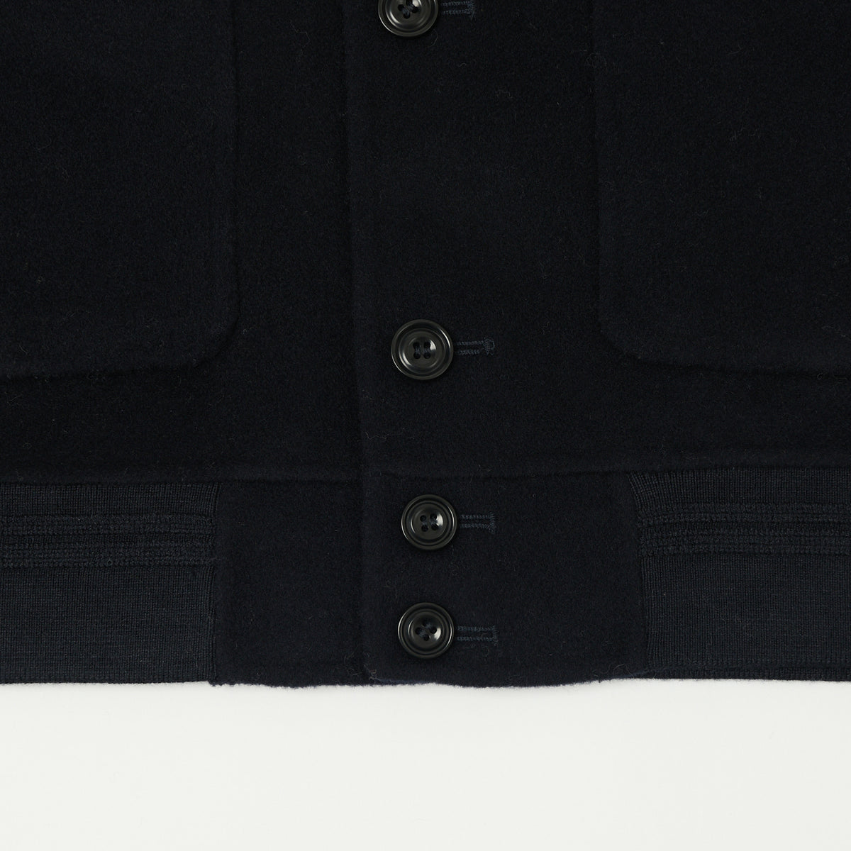 Hartford 'Douglas' Wool Jacket - Navy