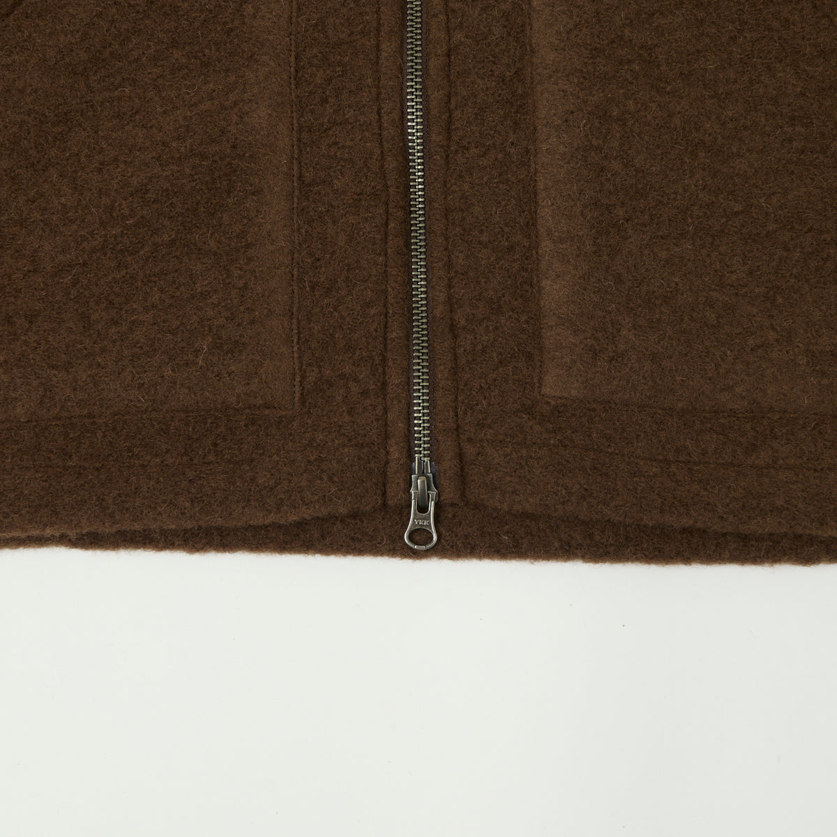 Hartford Knitted Wool Vest - Hazelnut