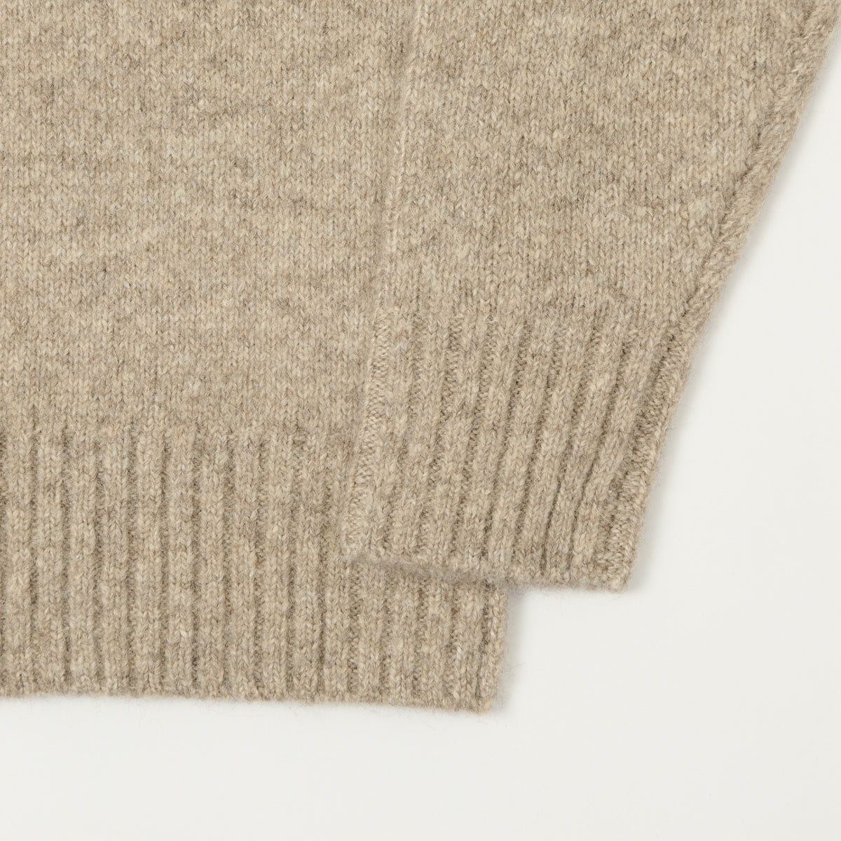 Hartford Turtle Neck Jumper - Natural