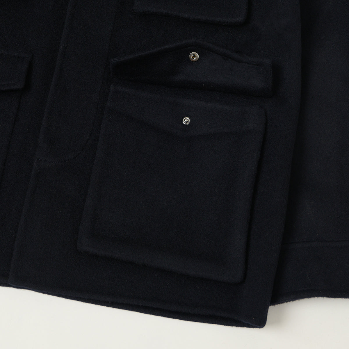 Hartford 'Jake' Wool Field Jacket - Navy