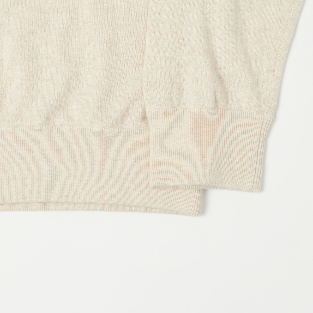 Hartford Lightweight Knitted Hoodie - Sand