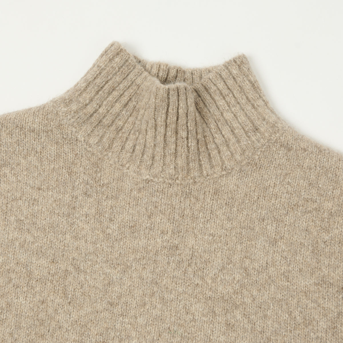 Hartford Turtle Neck Jumper - Natural
