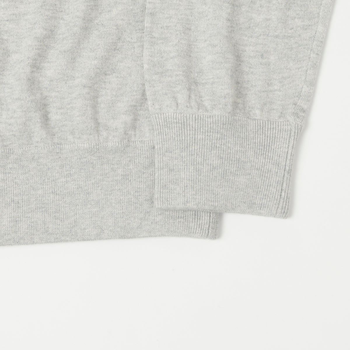 Hartford Lightweight Knitted Hoodie - Grey