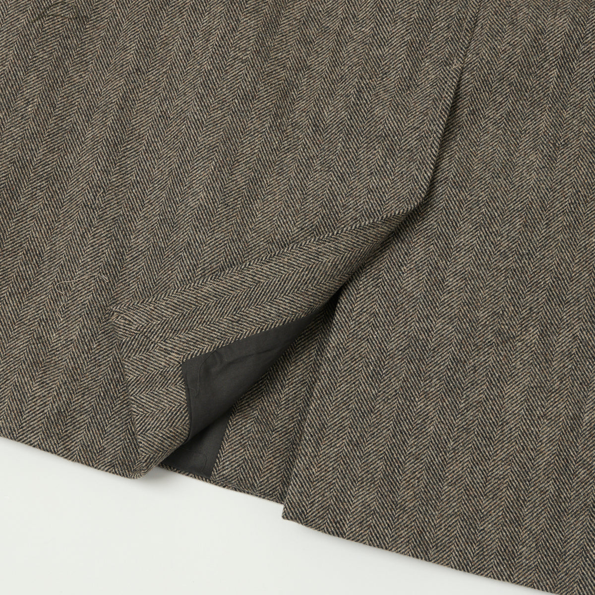 Hartford 'Calvin' Raglan Sleeve Coat - Brown