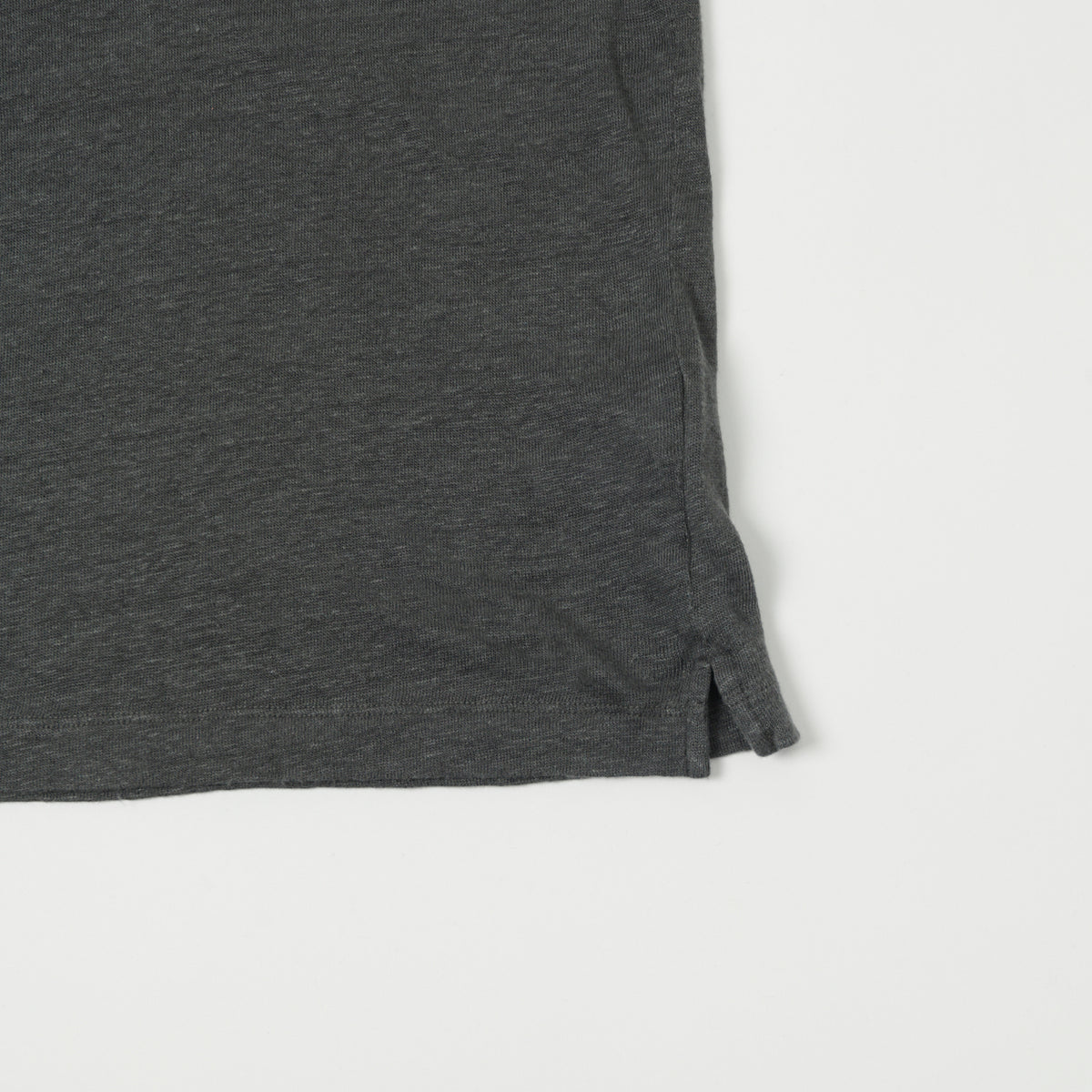 Hartford Linen Polo Shirt - Thunder
