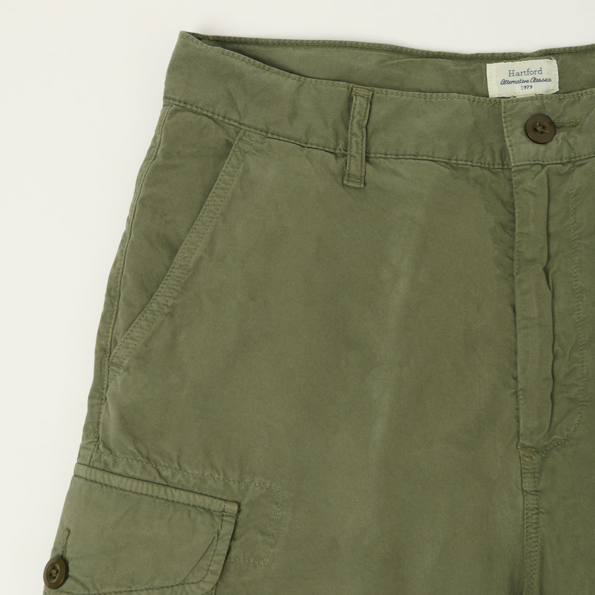 Hartford Battle Fatigue Shorts - Military