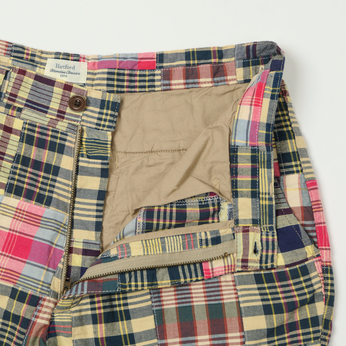 Hartford 'Byron' Patchwork Shorts - Multi