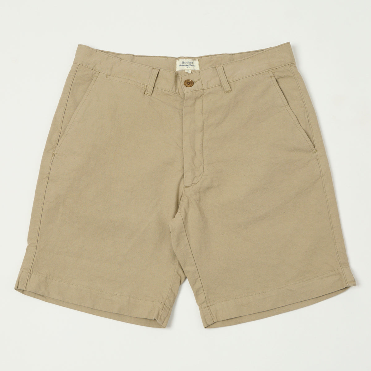 Hartford 'Byron' Patchwork Shorts - Desert