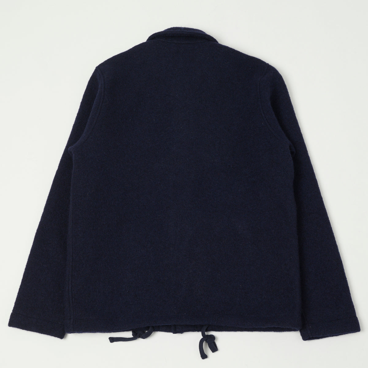 Hartford 'Duane' Knitted Wool Jacket - Navy