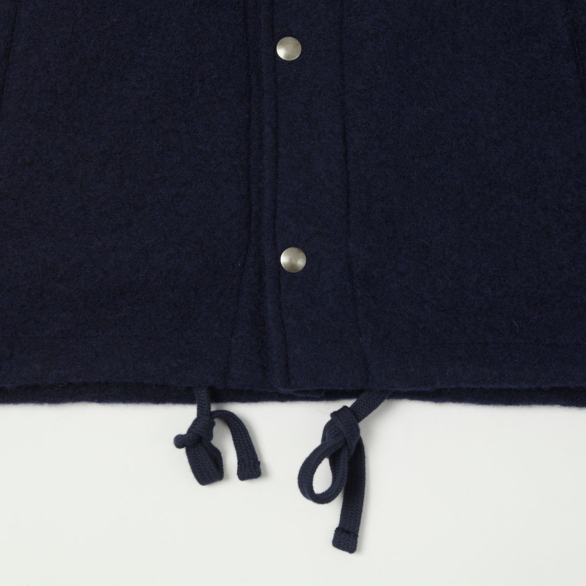 Hartford 'Duane' Knitted Wool Jacket - Navy