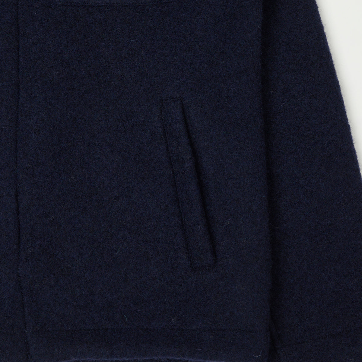 Hartford 'Duane' Knitted Wool Jacket - Navy