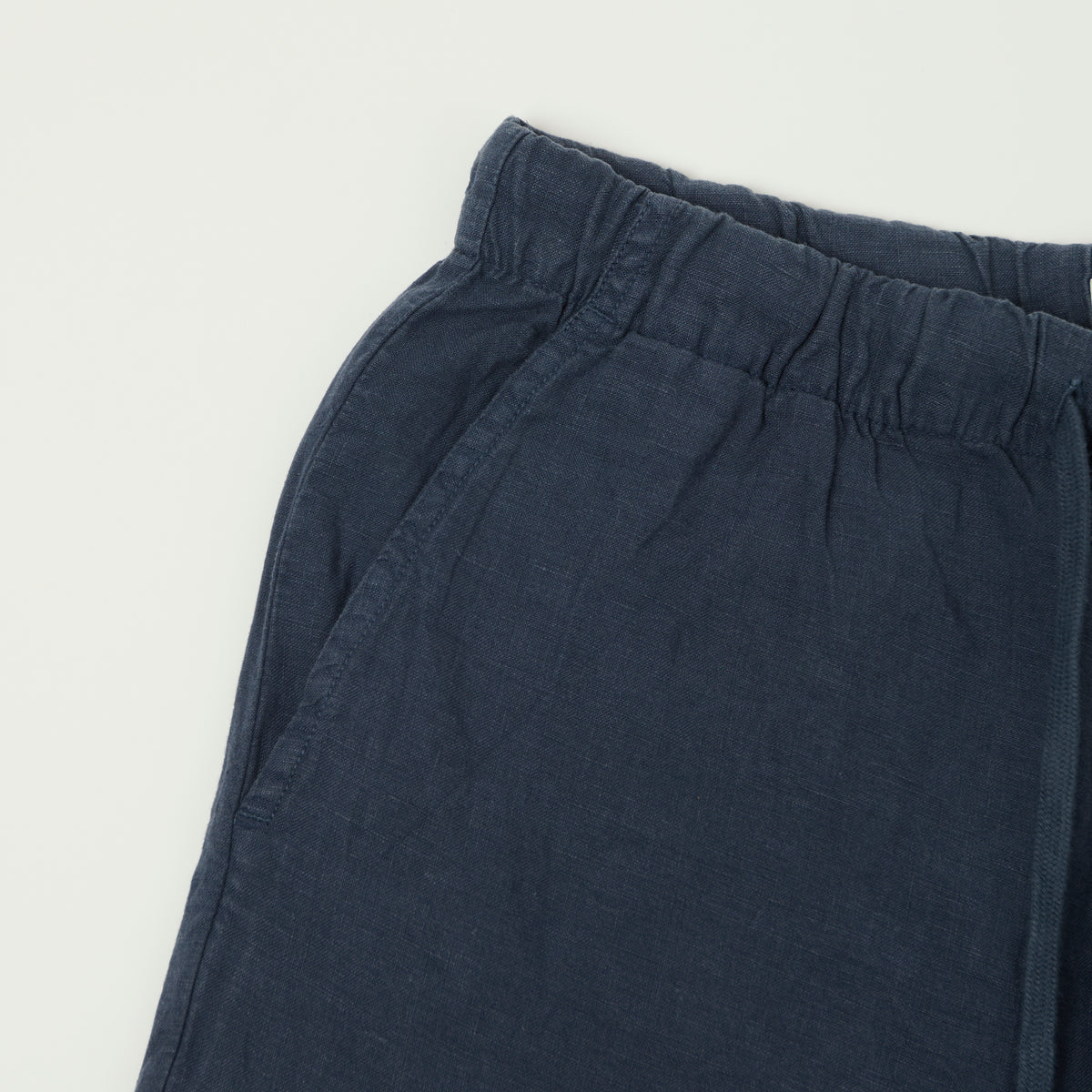 Hartford 'Joggy' Linen Short - Navy