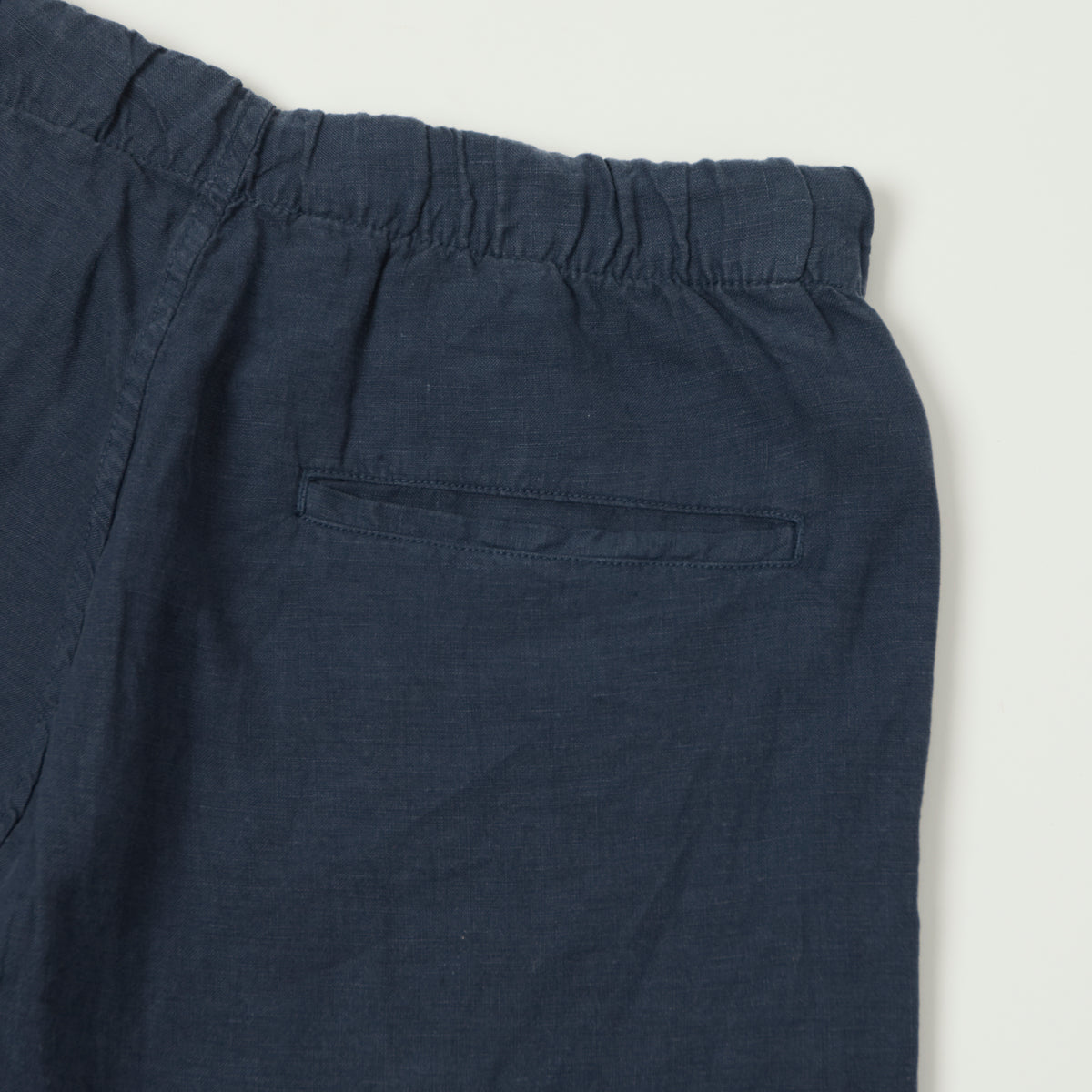Hartford 'Joggy' Linen Short - Navy