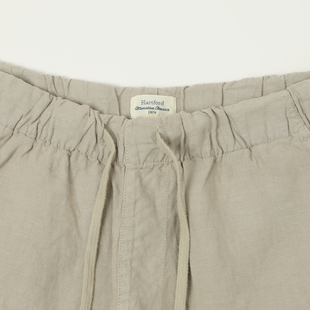 Hartford Linen 'Joggy' Shorts - Sage