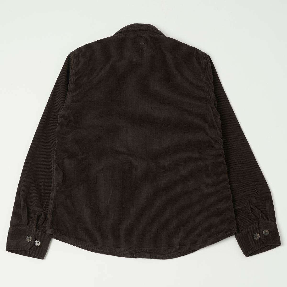 Hartford 'Joyce' Corduroy Work Shirt - Chocolate