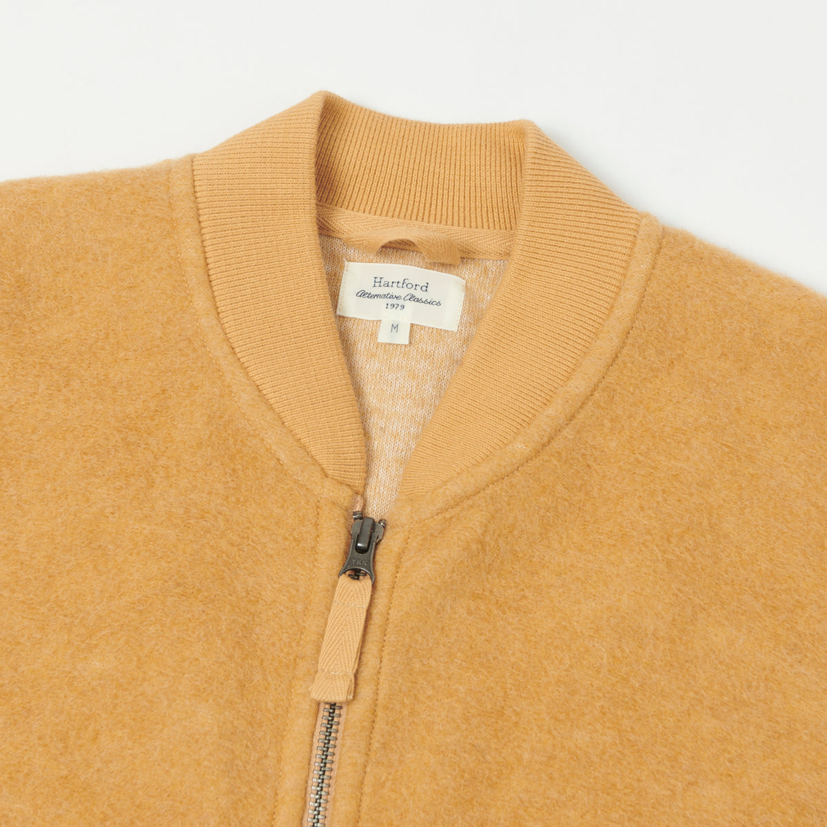 Hartford Knitted Wool Vest - Mustard