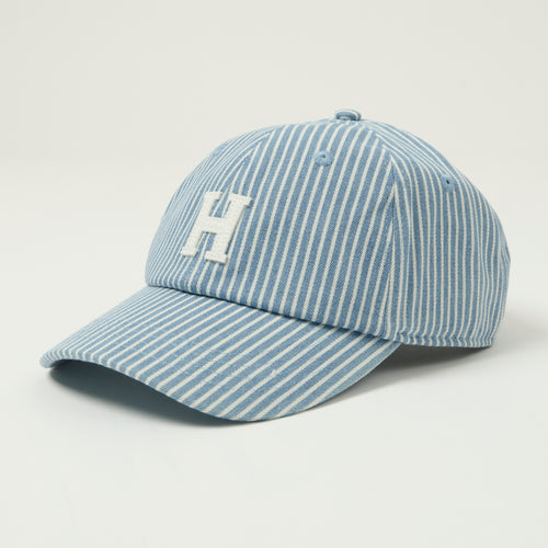 Hartford Letterman 'H' Logo Cap - Hickory Stripe