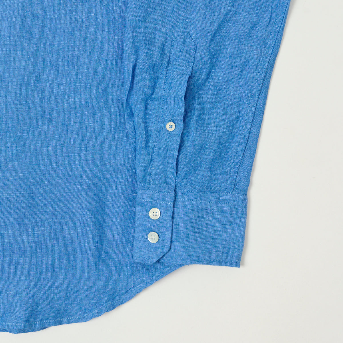 Hartford 'Paul' Linen Shirt  - Blue