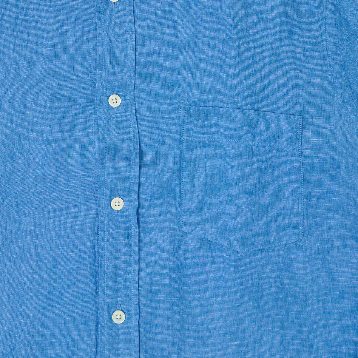 Hartford 'Paul' Linen Shirt  - Blue