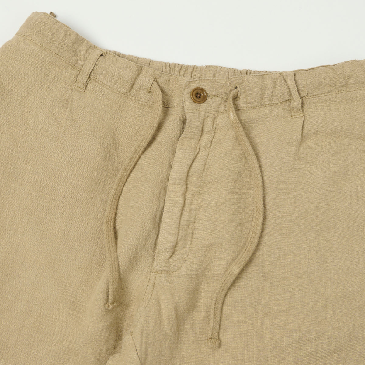 Hartford 'Tank' Linen Shorts - Desert