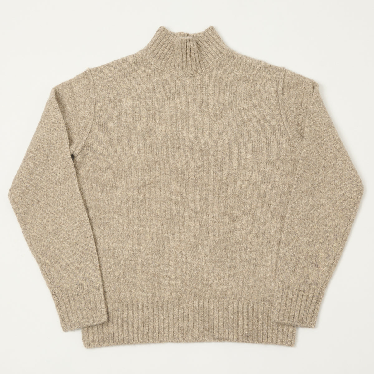 Hartford Turtle Neck Jumper - Natural