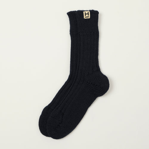 Heimat 'Wander' Hiking Sock - Ink