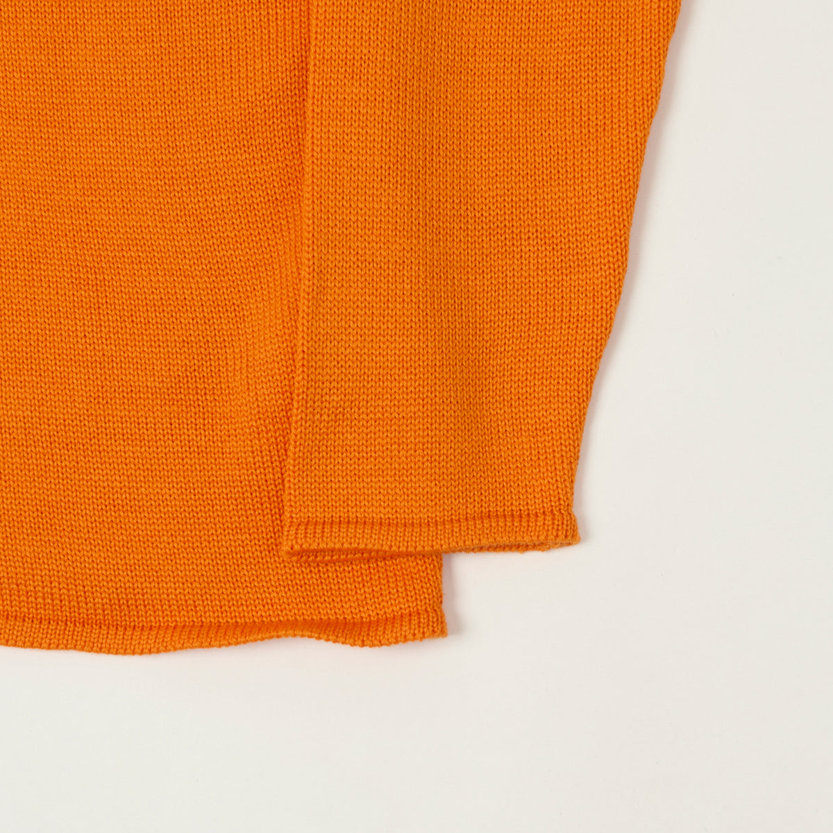 Heimat Merino Harbour Lightweight Sweater - Rescue Orange