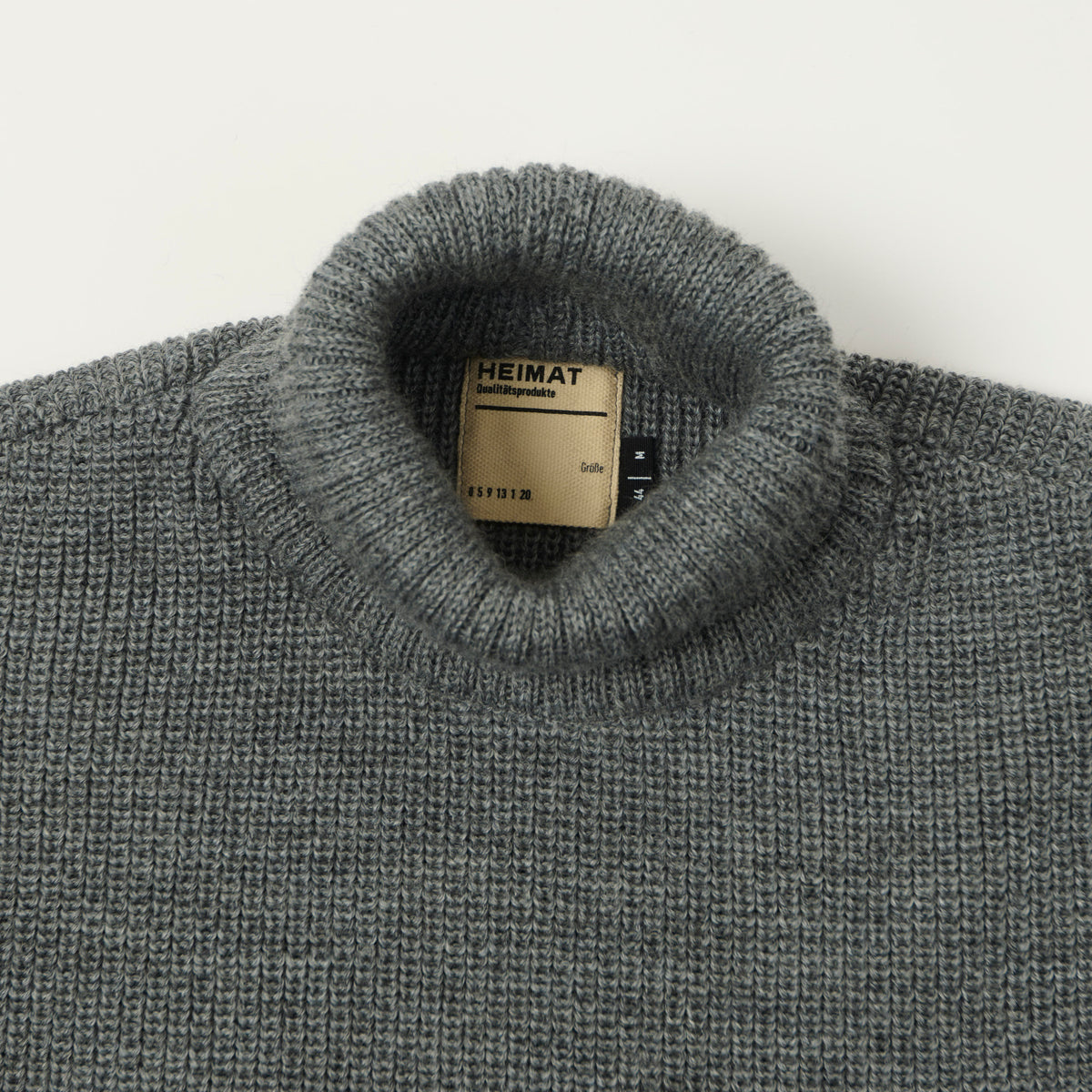 Heimat 'Rollkragen' U Boat Rollneck - Battleship Grey