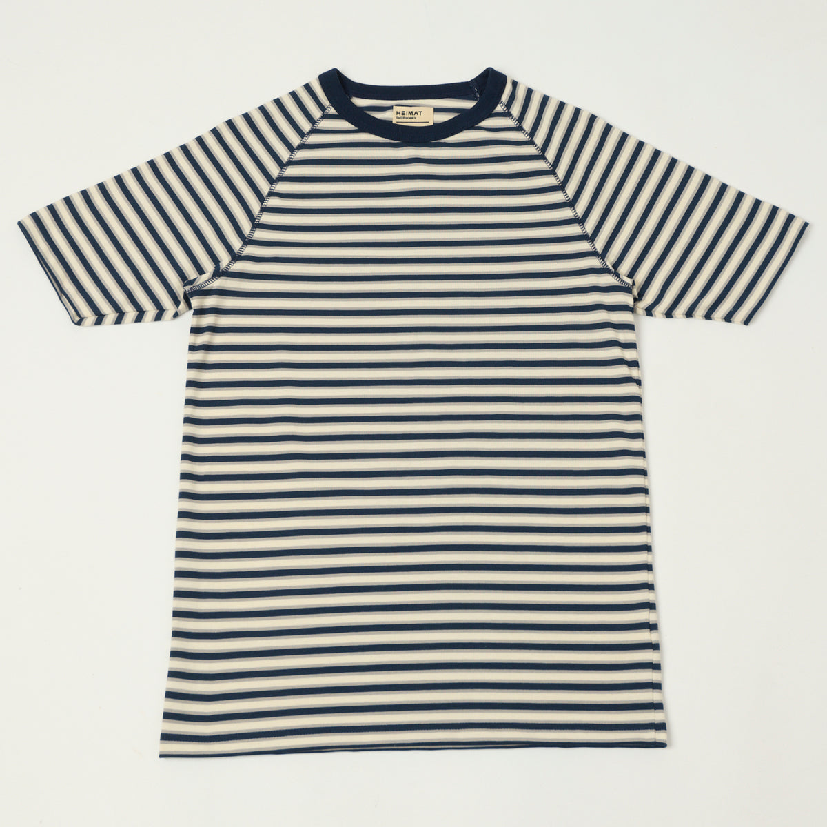 Heimat Boy Scout T-Shirt - Ink/Battleship Grey/Seashell