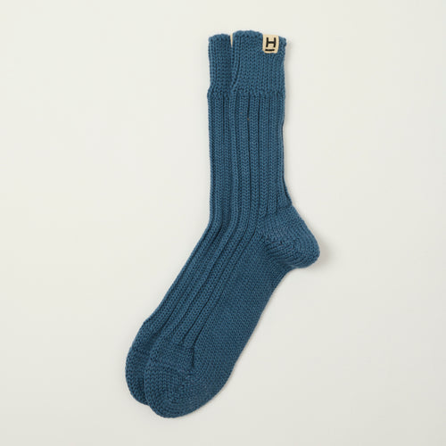 Heimat 'Wander' Hiking Sock - Trail Blue