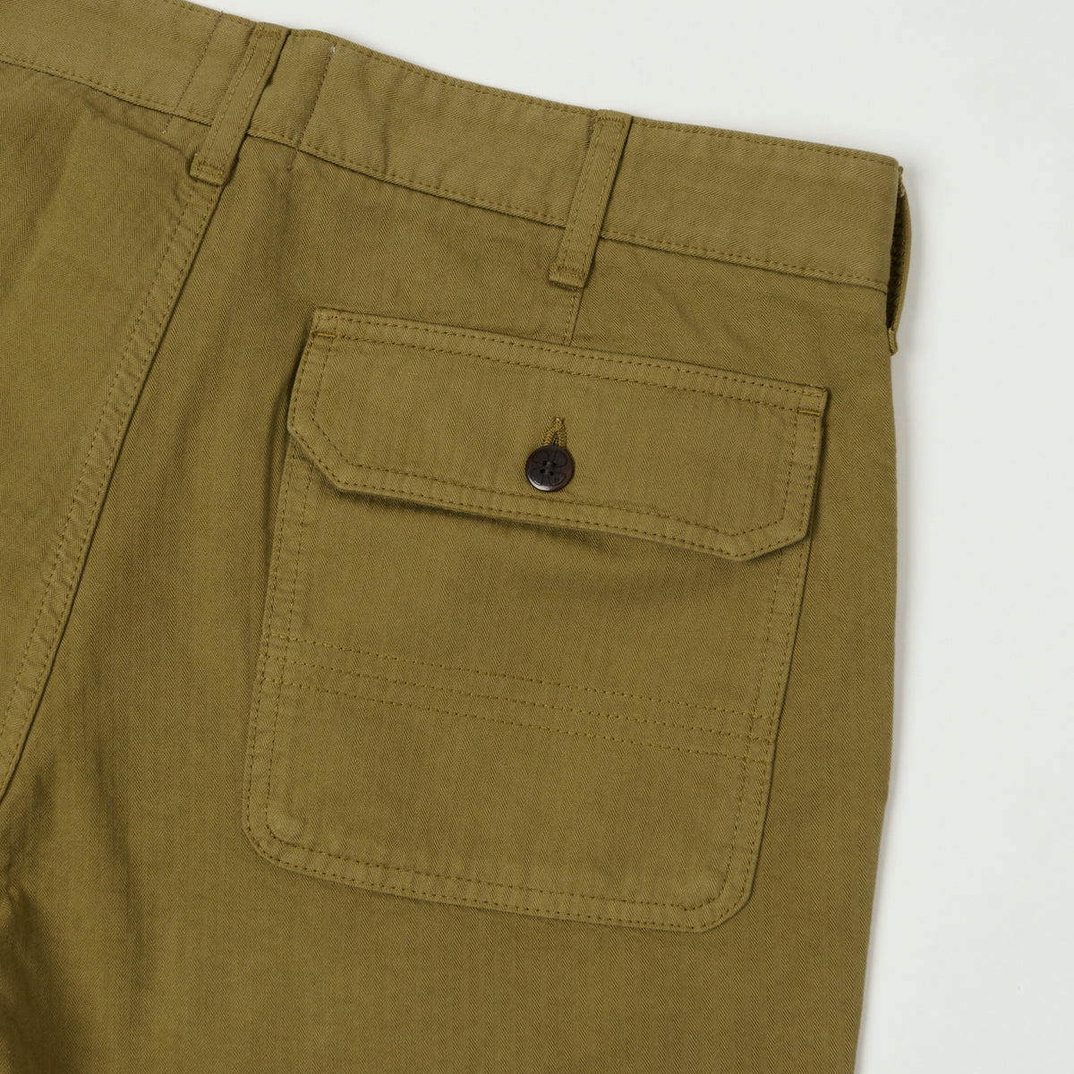 Heimat 'Journey' Herringbone Twill Chinos - Desert