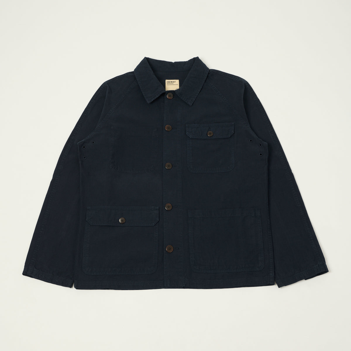 Heimat 'Journey' Ripstop Chore Jacket - Ink