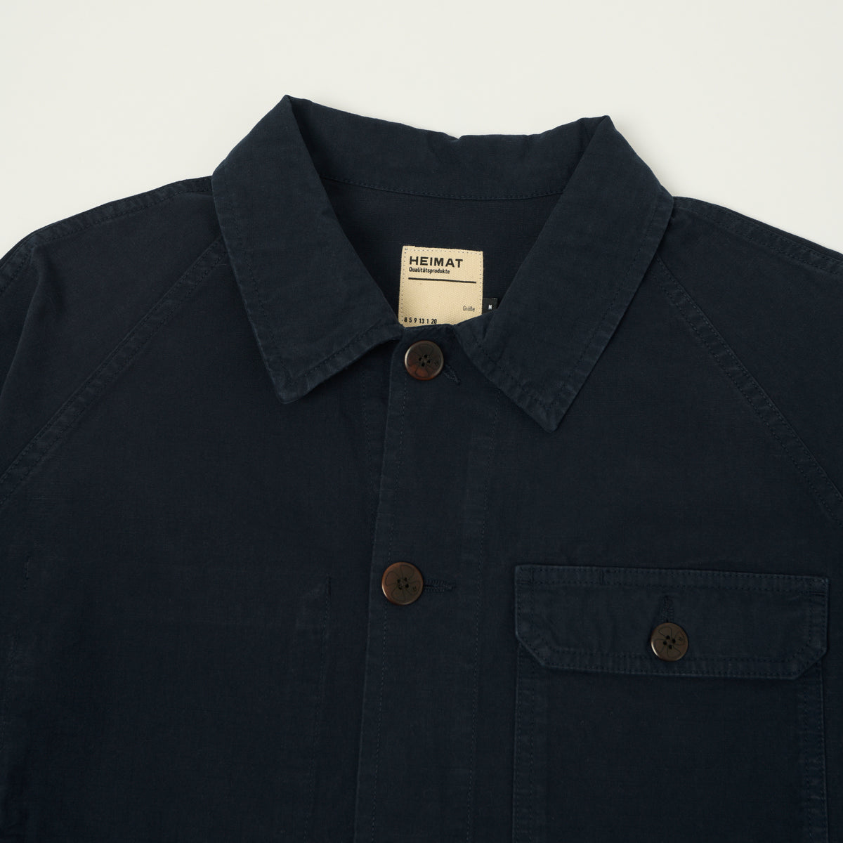 Heimat 'Journey' Ripstop Chore Jacket - Ink