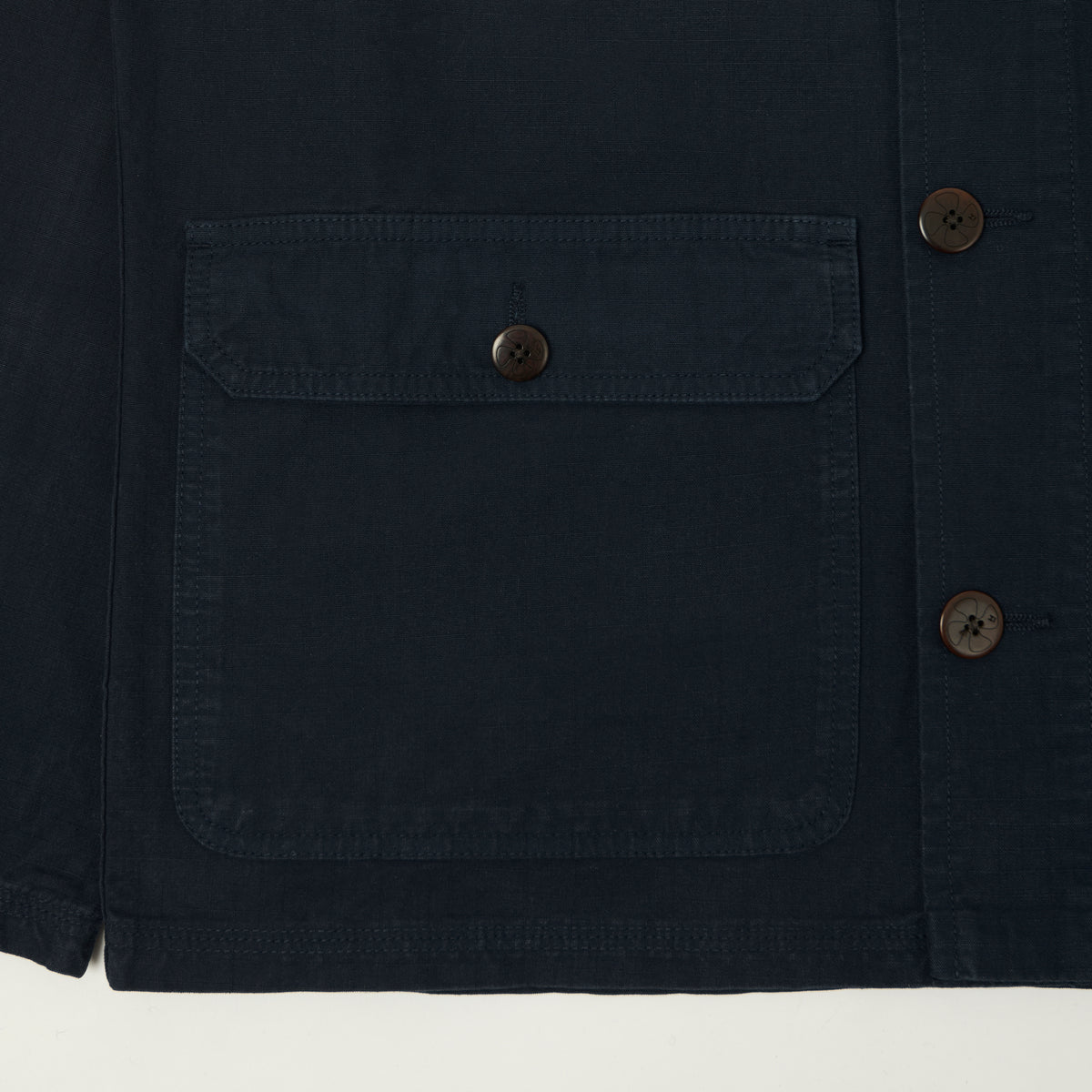 Heimat 'Journey' Ripstop Chore Jacket - Ink