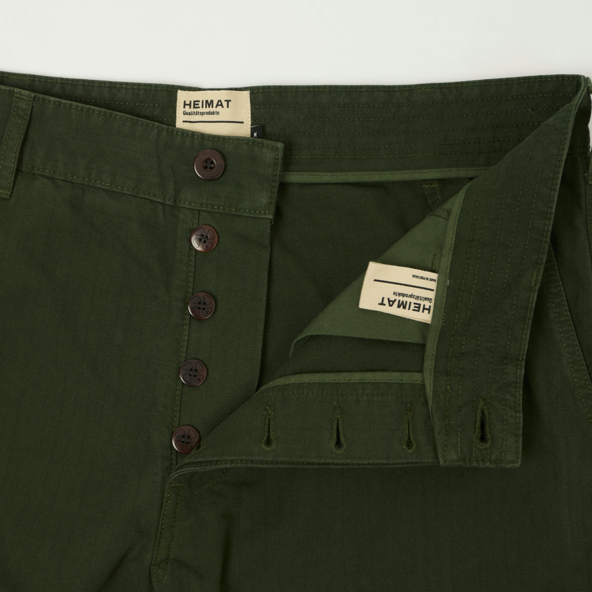 Heimat 'Journey' Ripstop Shorts - Military Green