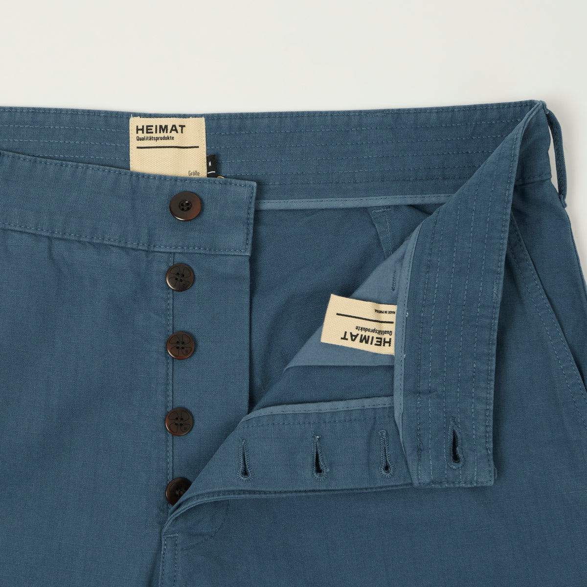 Heimat 'Journey' Ripstop Shorts - Trail Blue