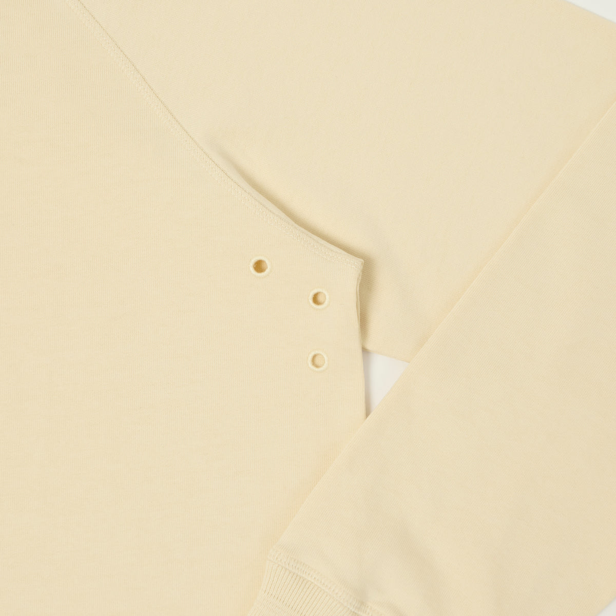 Heimat Raglan Sleeve Rugby Shirt - Seashell