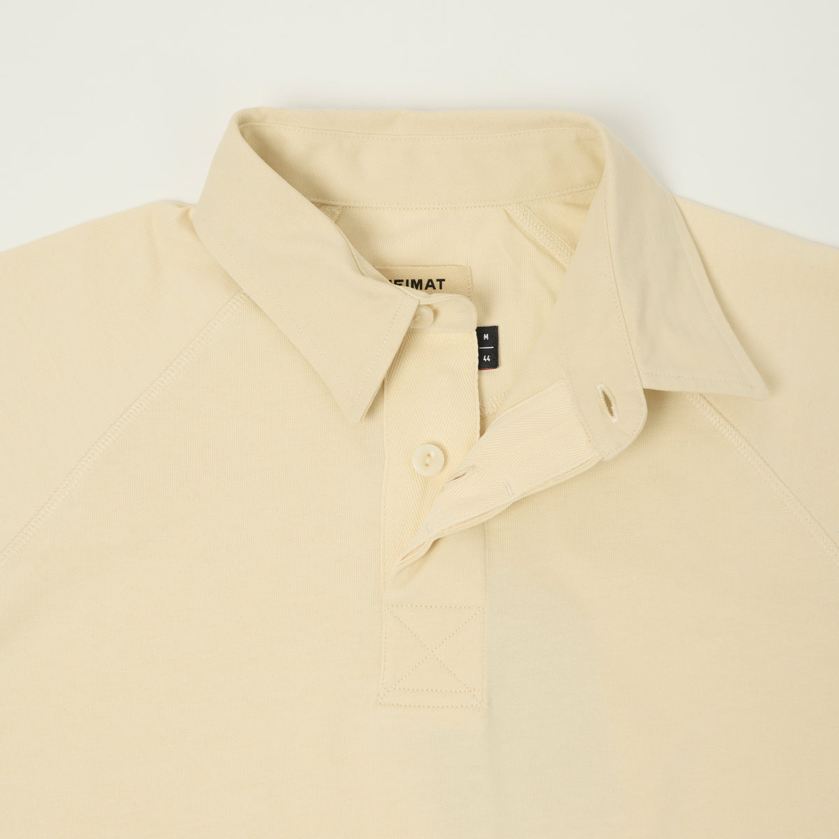 Heimat Raglan Sleeve Rugby Shirt - Seashell