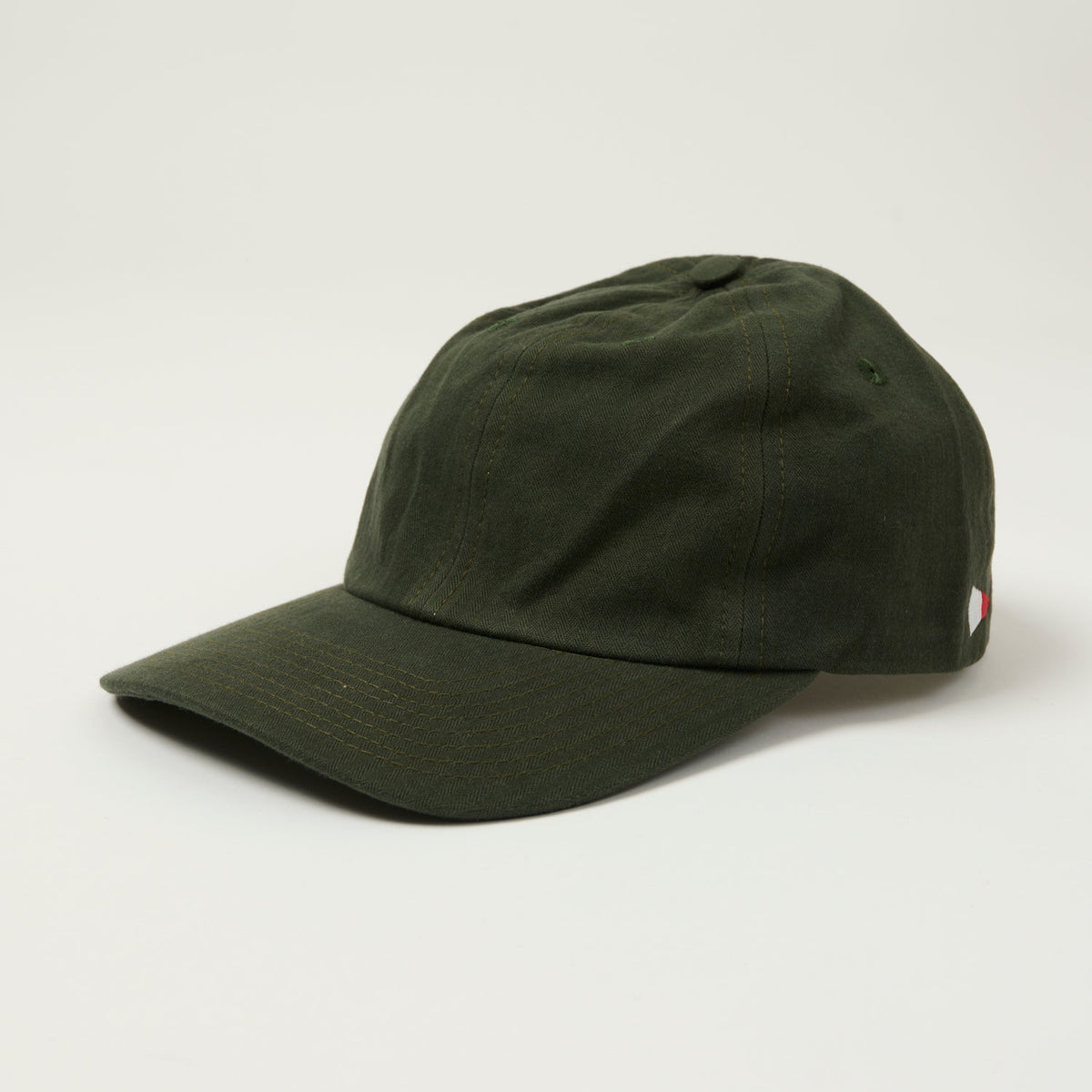 Heimat 'Segel Kappe' Herringbone Twill Cap - Military Green