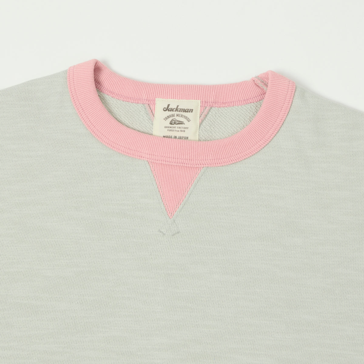 Jackman GG Crewneck Sweatshirt - Silver/Pink